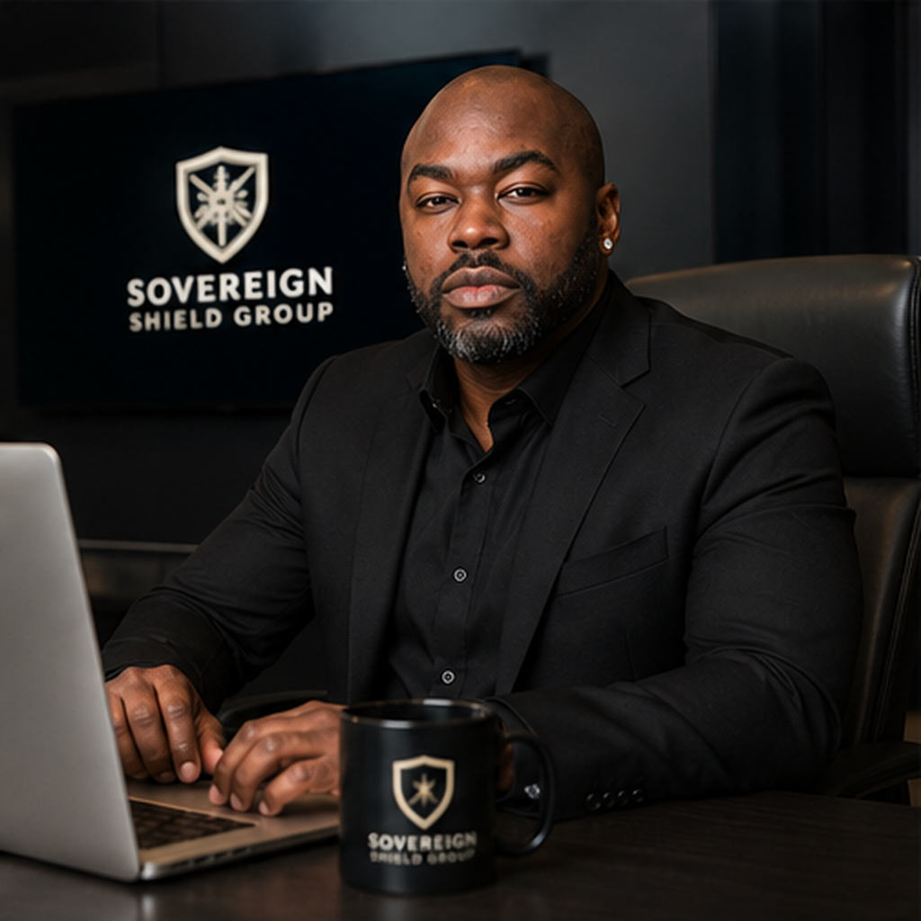 Derek Lewis, Founder and CEO of Sovereign Shield Group